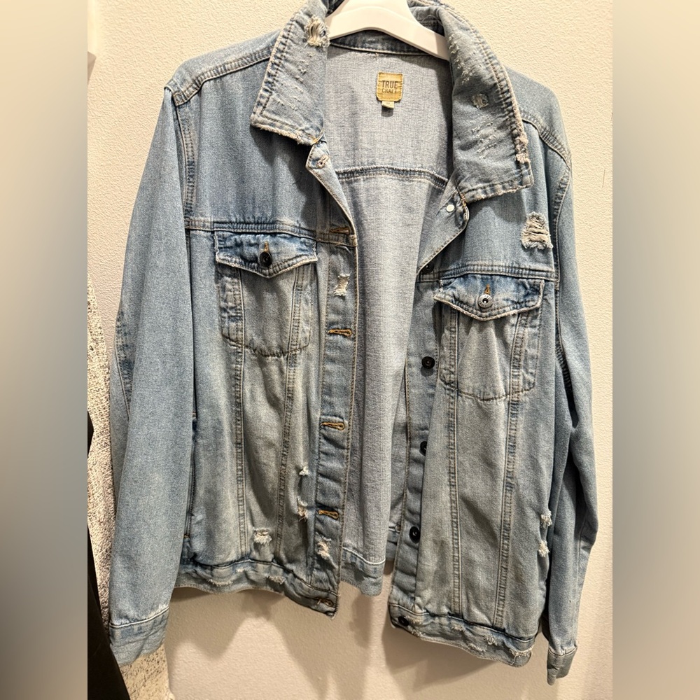 True Craft Light Blue Jean Jacket